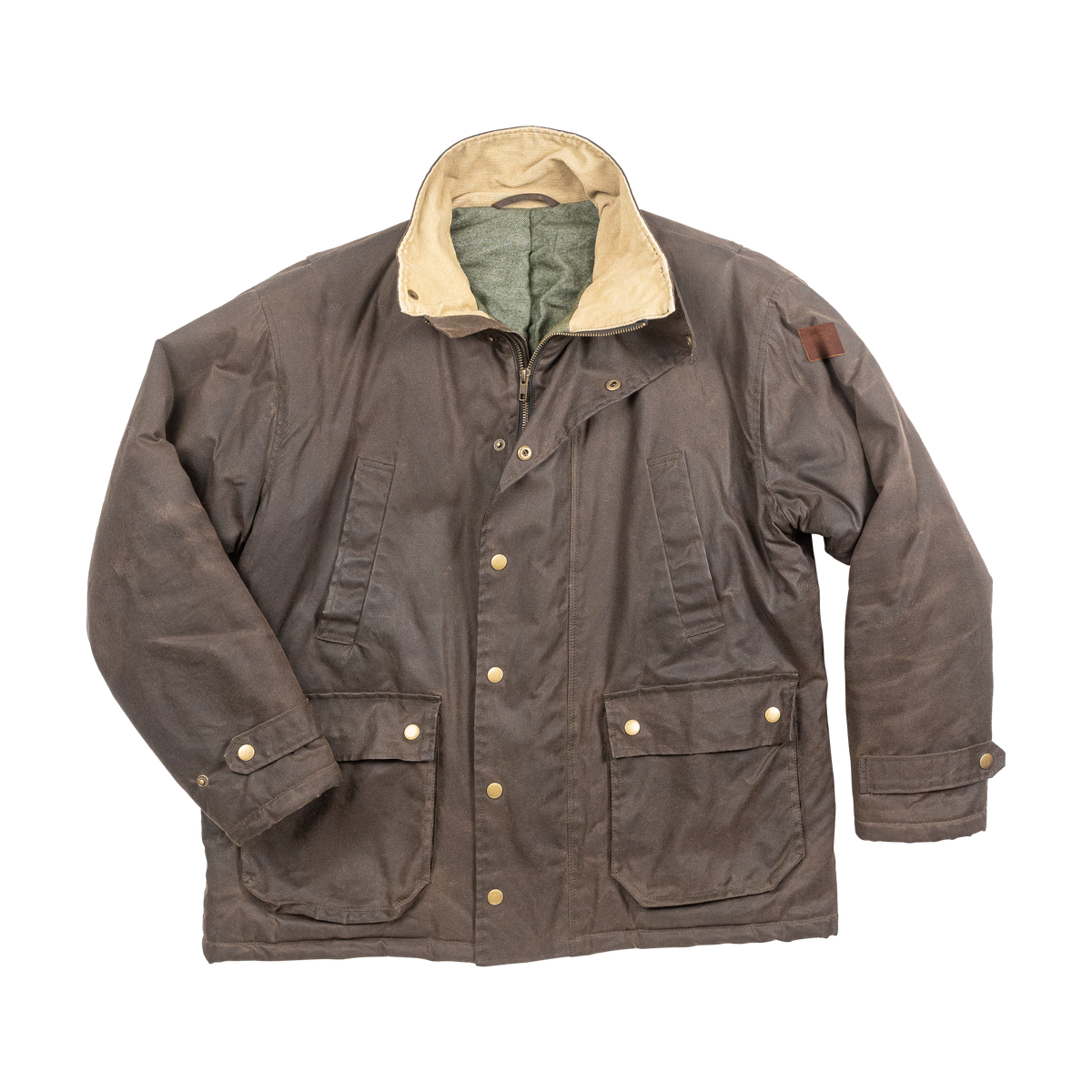 希少 ACV WAXED COTTON SINGLE DISPATCH COAT Men's WW2 Dispatch Rider Coat – Crush on Retro