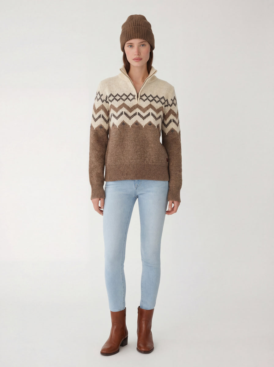 Skyward Alpaca/Wool Sweater (Ivory) – Adirondack Field