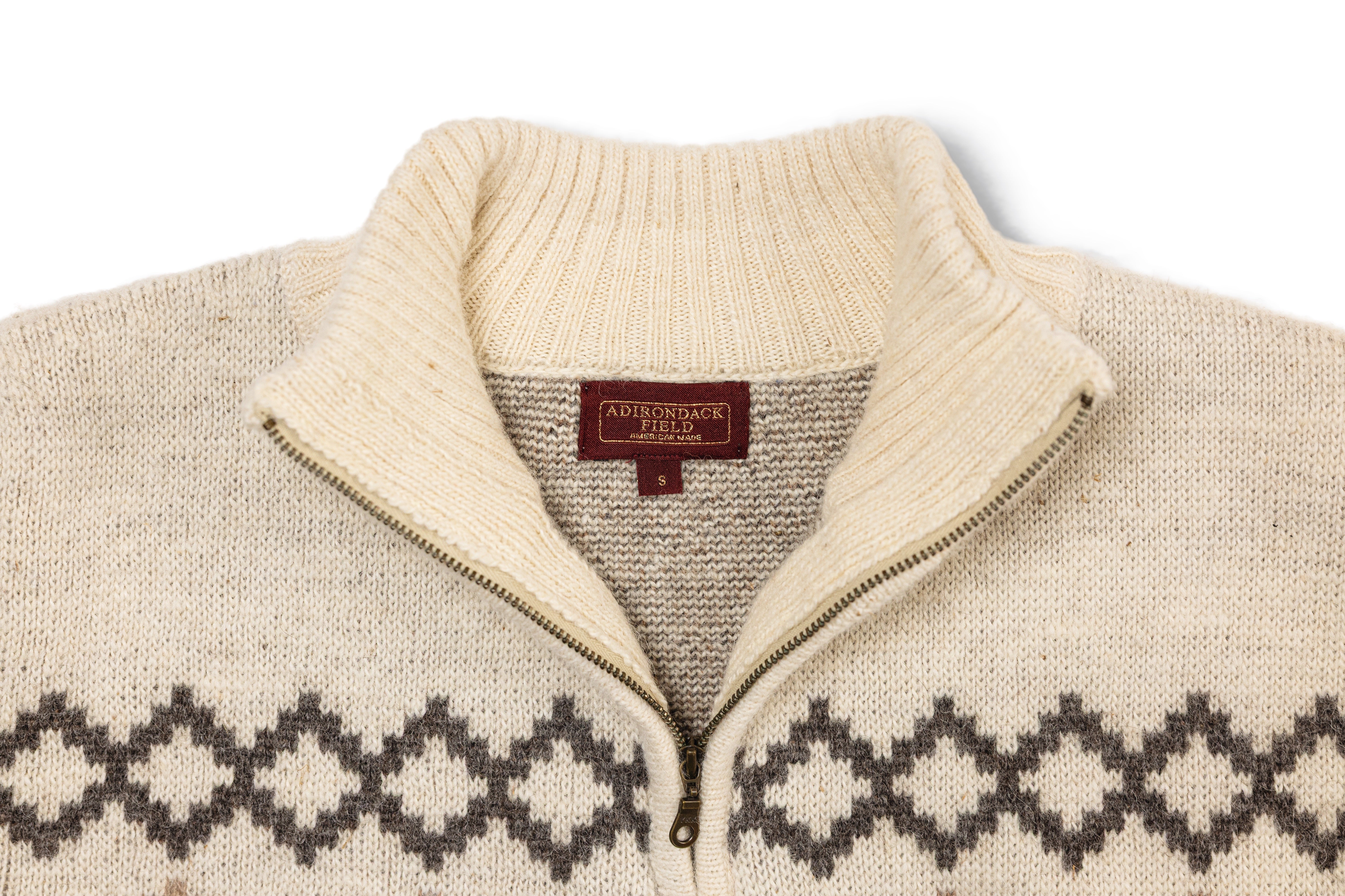 Skyward Alpaca/Wool Sweater (Ivory) – Adirondack Field