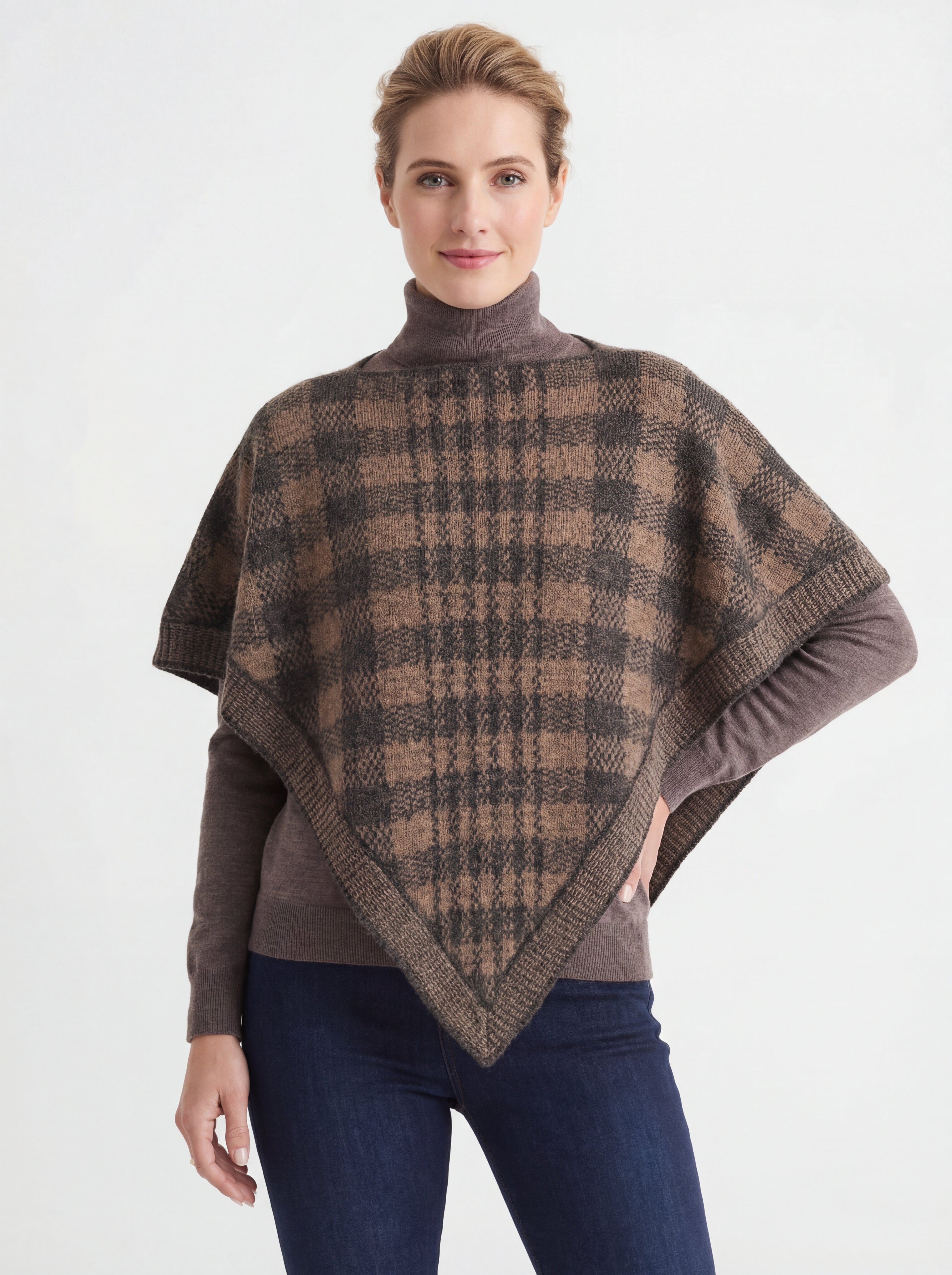 Placid Poncho (Gray)