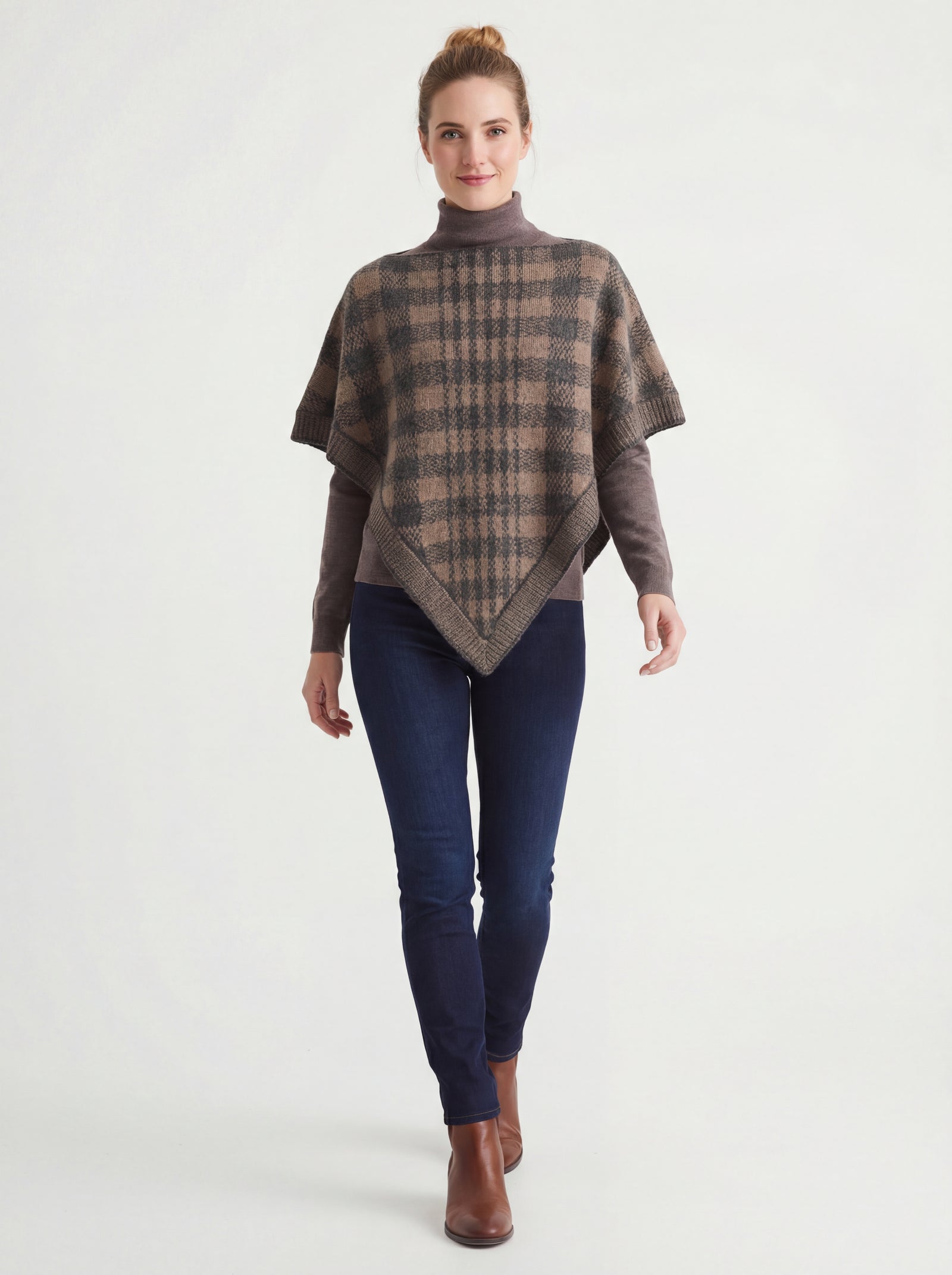 Placid Poncho (Gray)