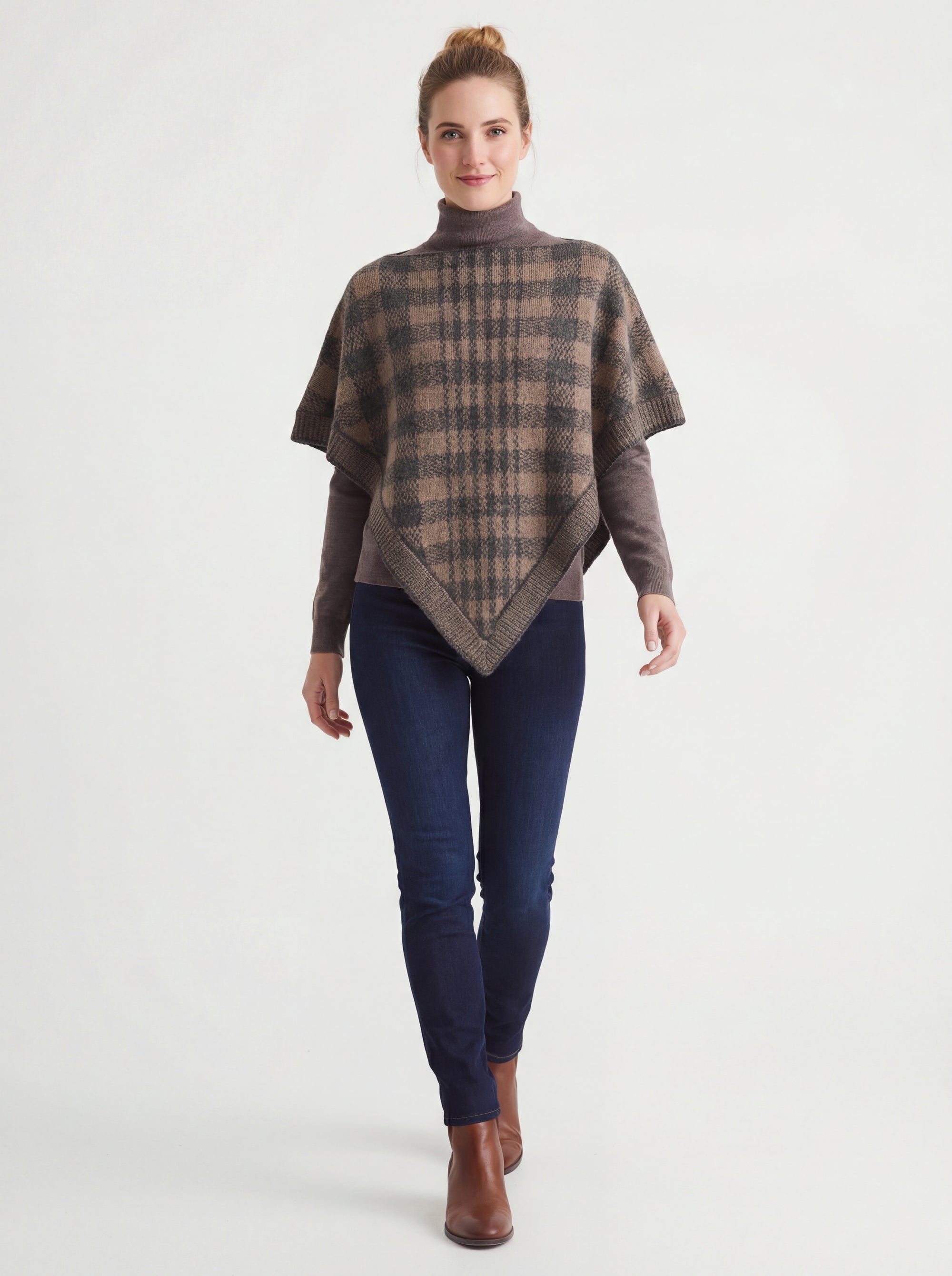 Placid Poncho (Gray)