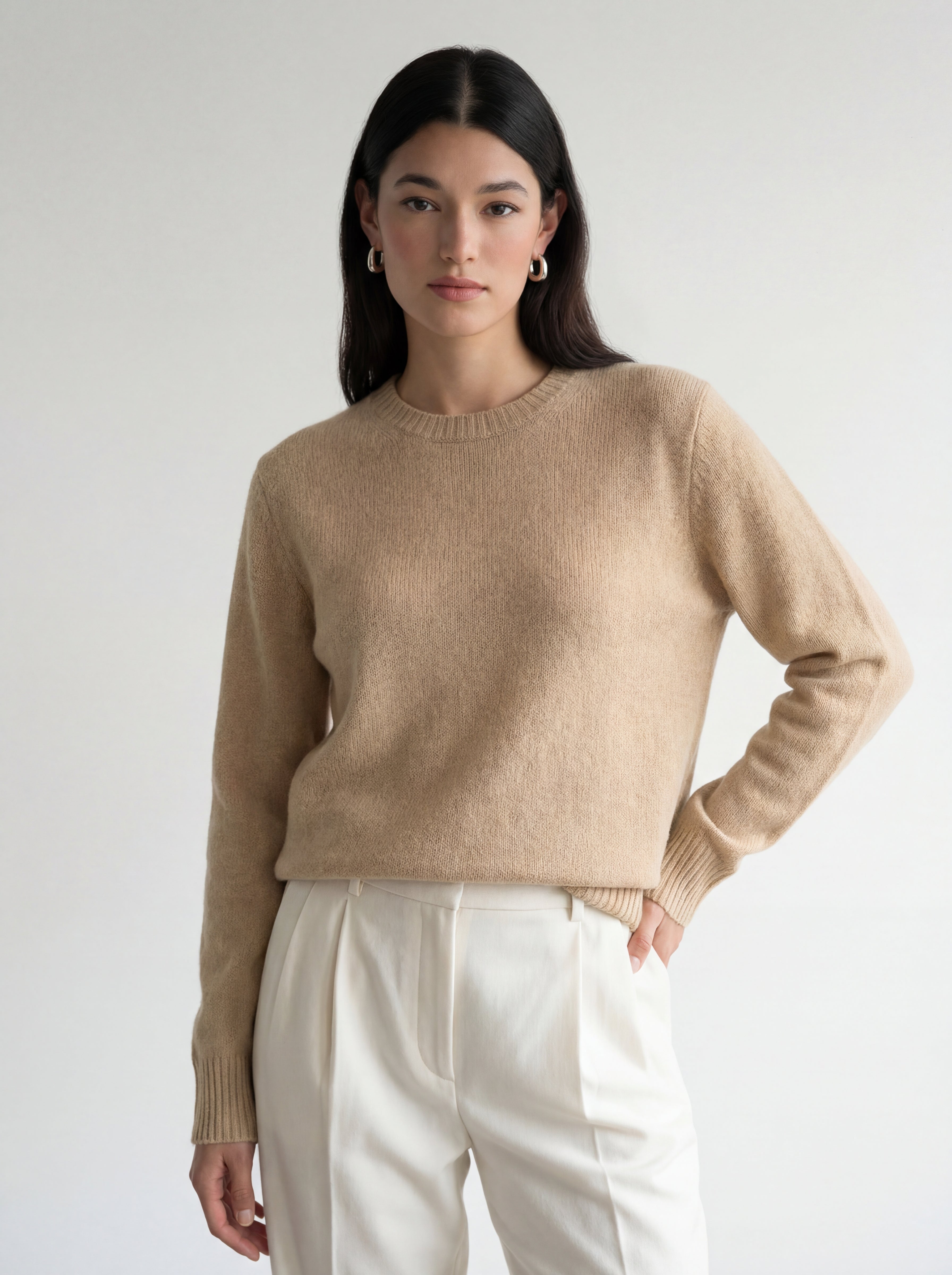 Terry Cashmere Sweater