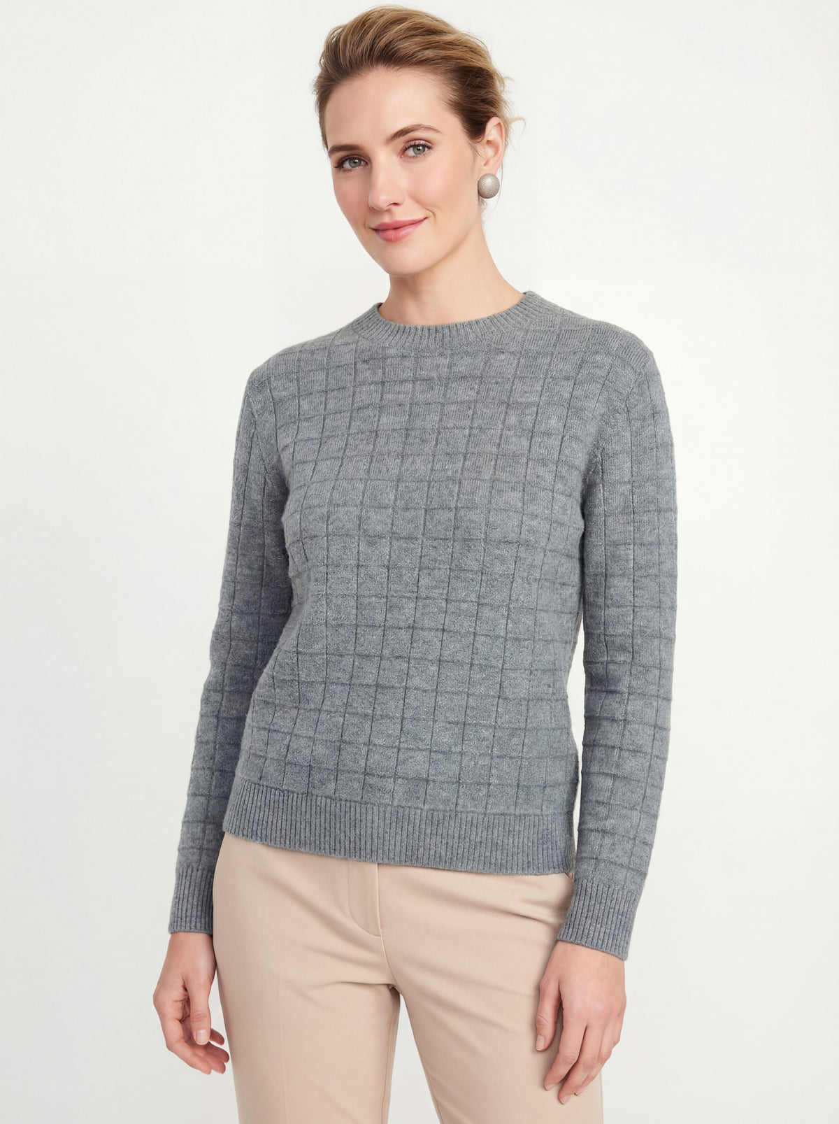 Lani Cashmere Crewneck in Coyote