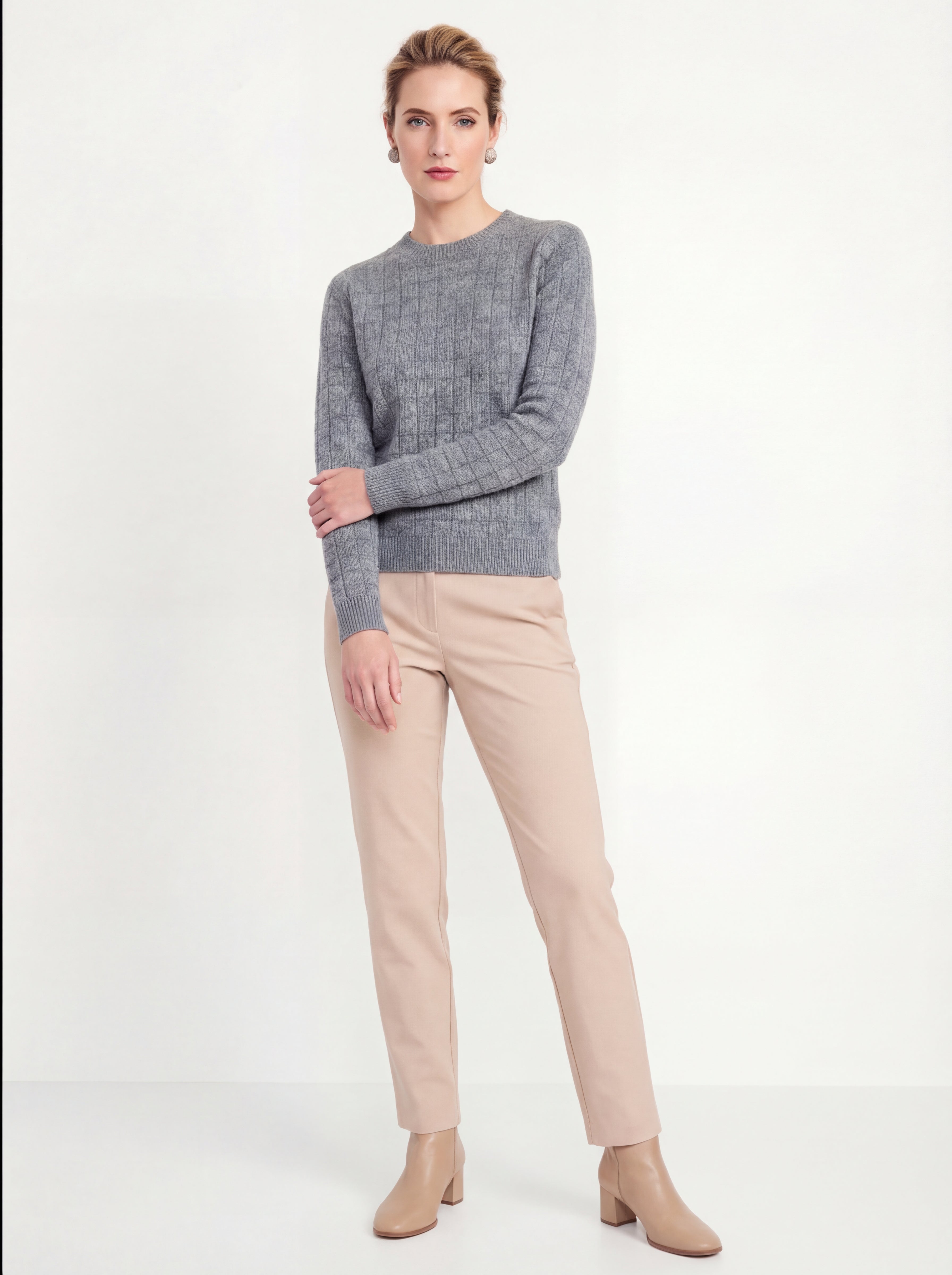 Lani Cashmere Crewneck Sweater