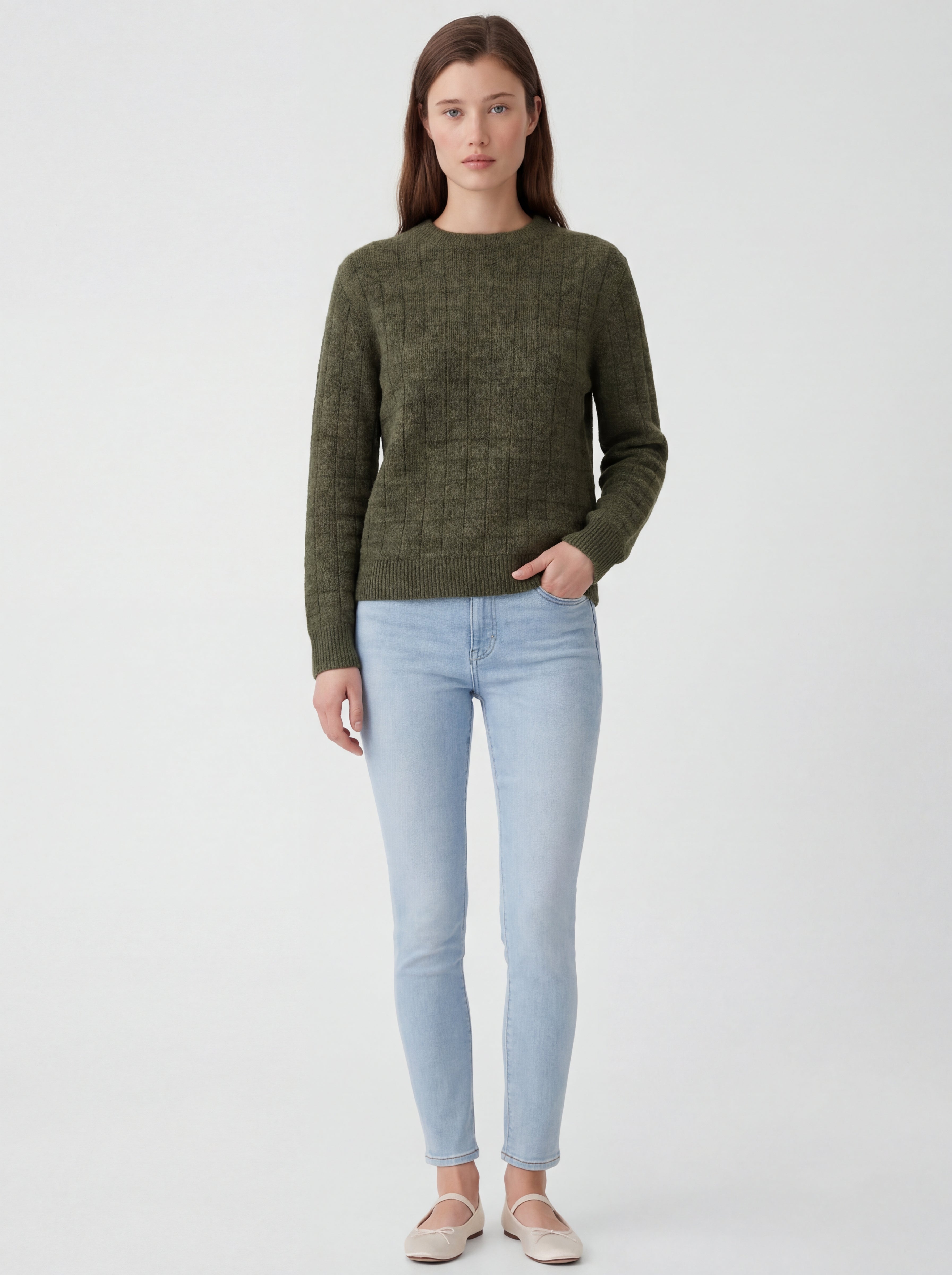 Lani Cashmere Crewneck Sweater
