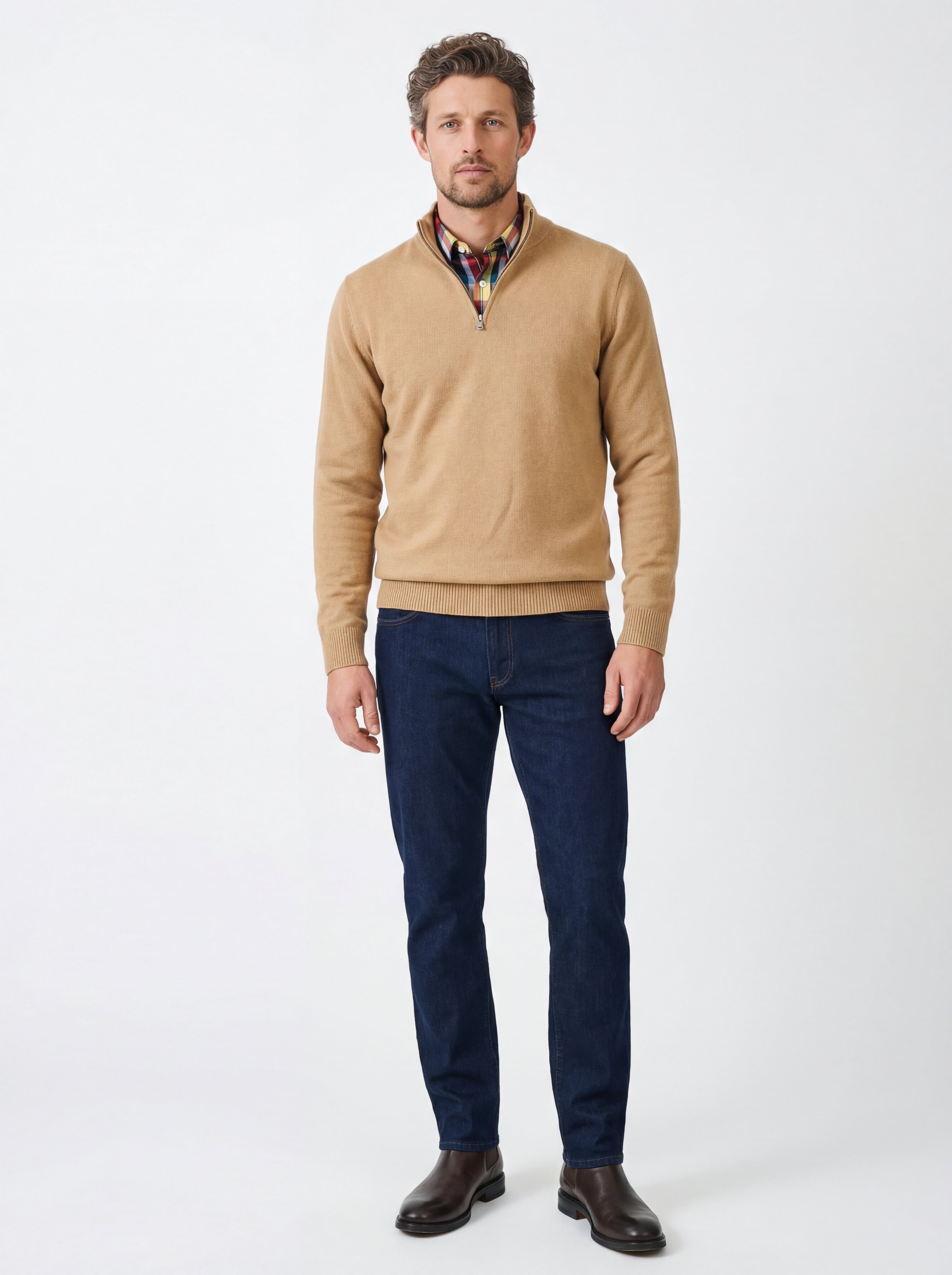 Witherbee Cashmere Quarter Zip