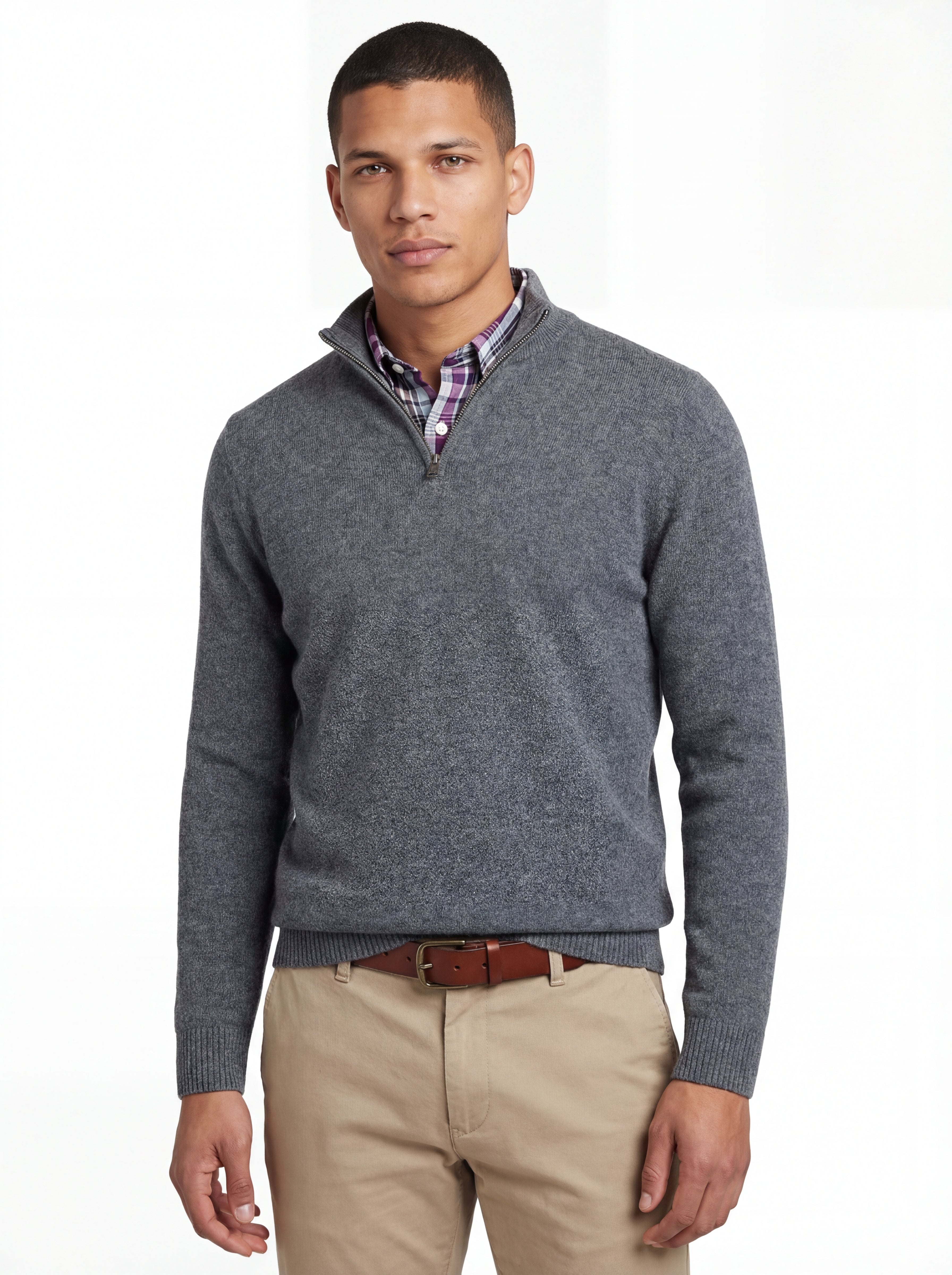 Witherbee Cashmere Quarter Zip