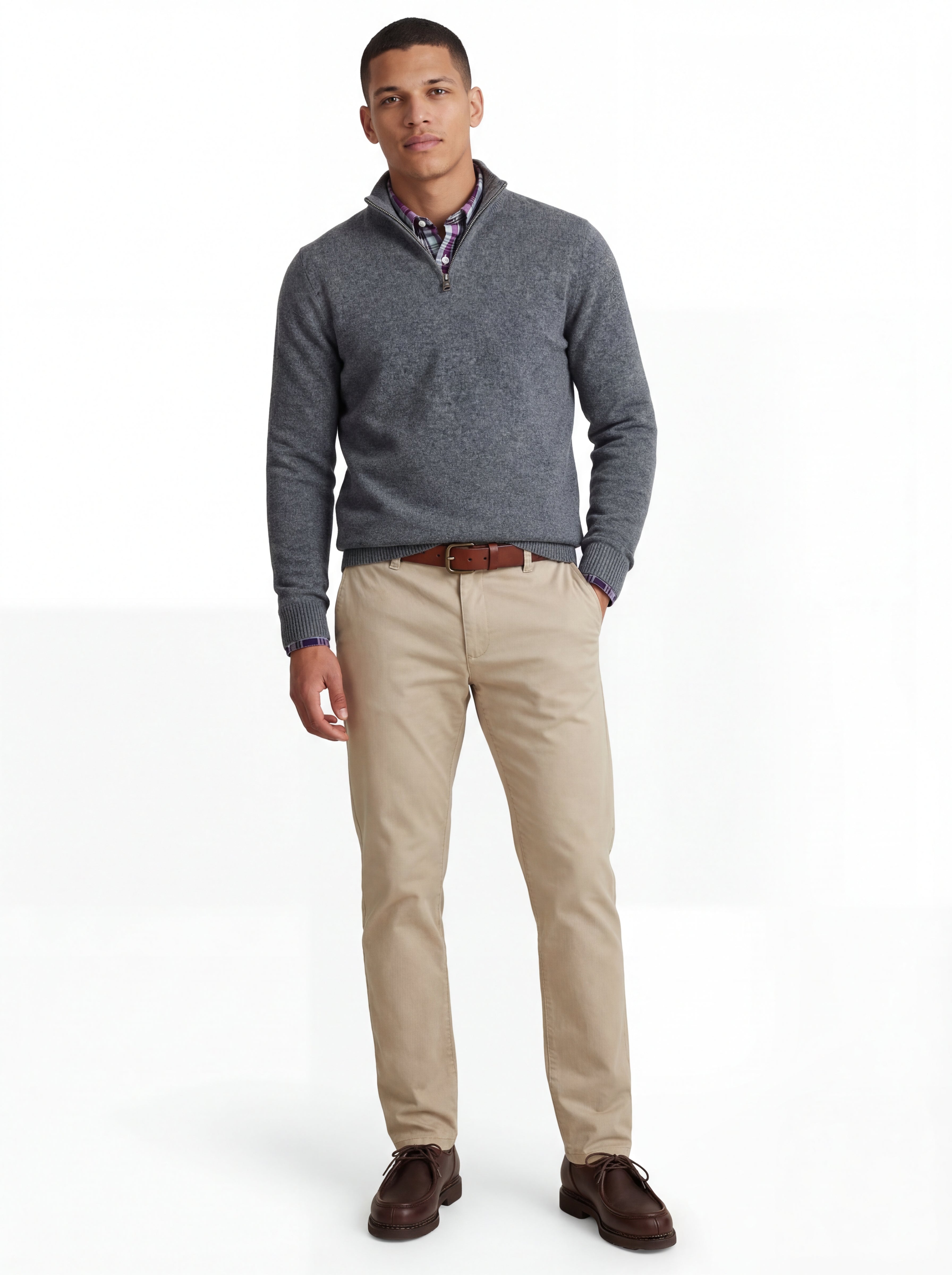 Witherbee Cashmere Quarter Zip