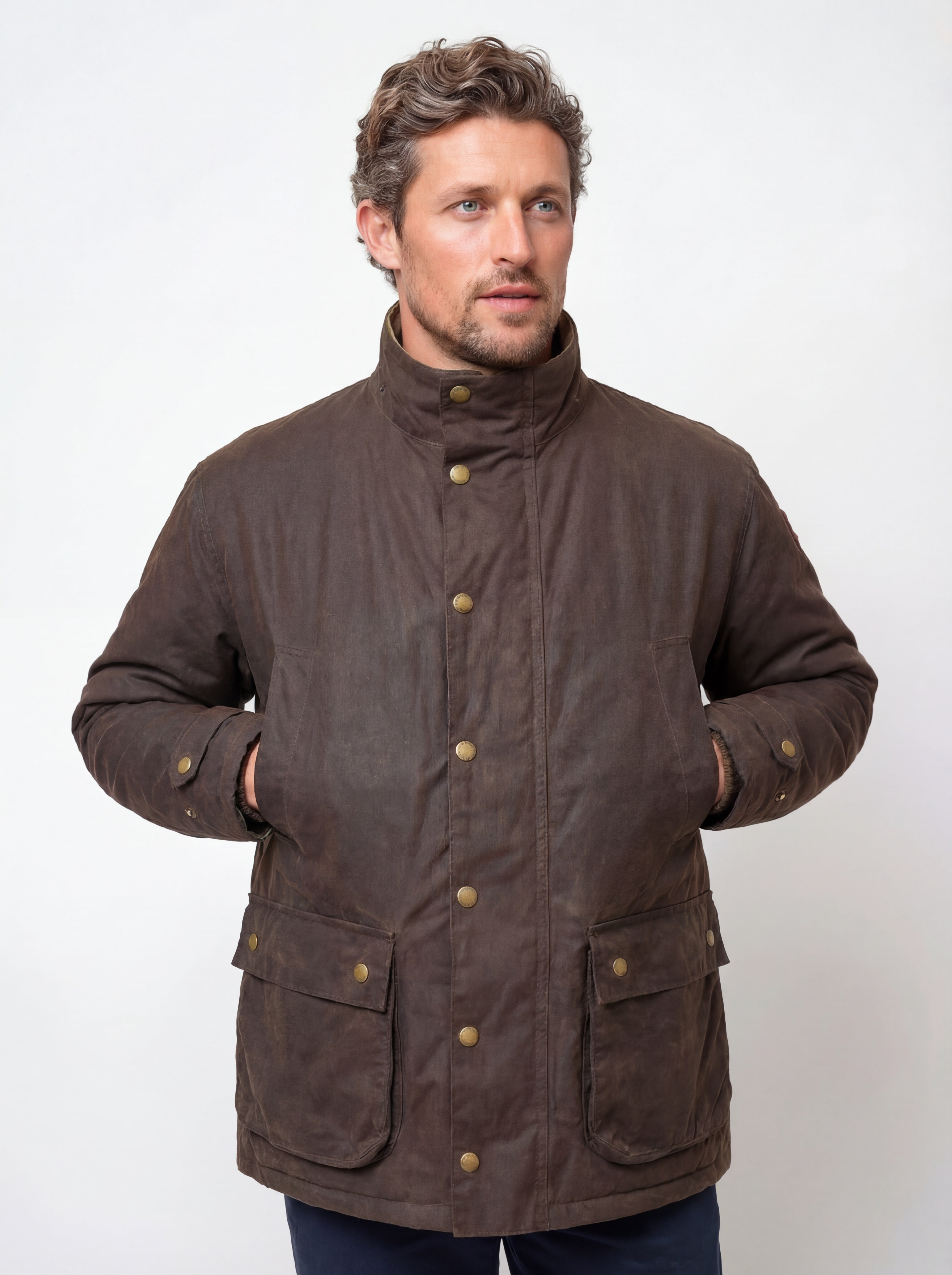 Copperas  Waxed  Jacket (Chocolate)