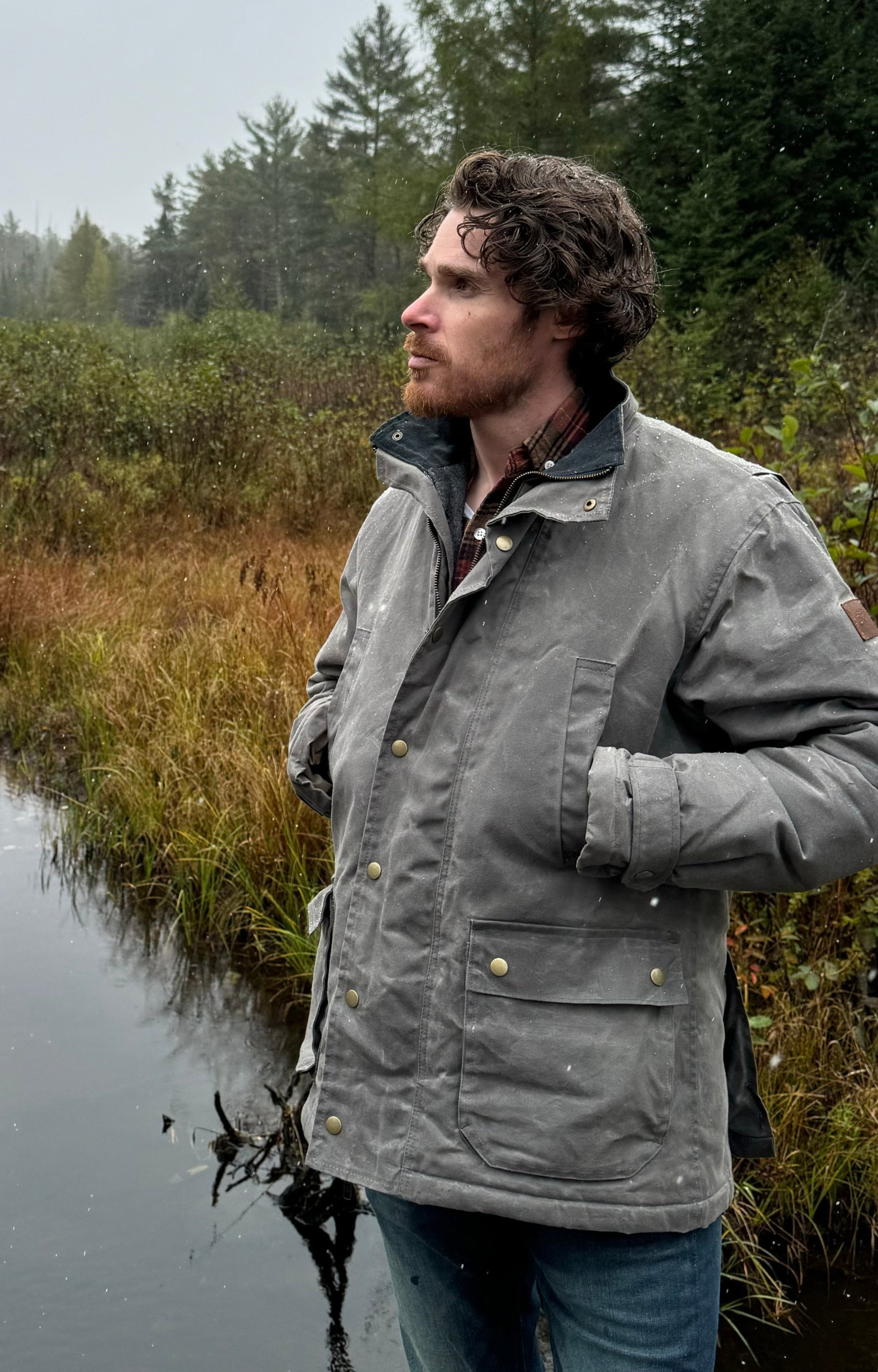 Copperas Wax Jacket (Slate)