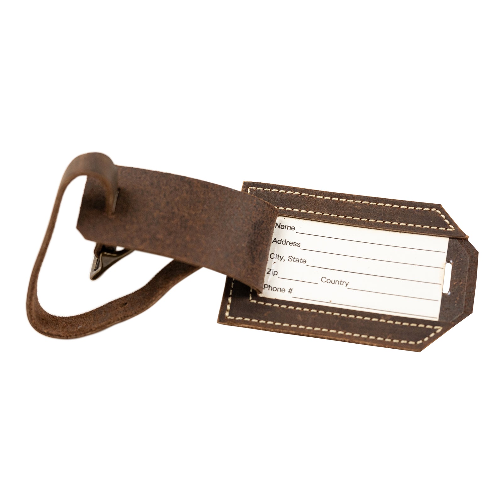 Luggage Tag (Hemlock Brown)