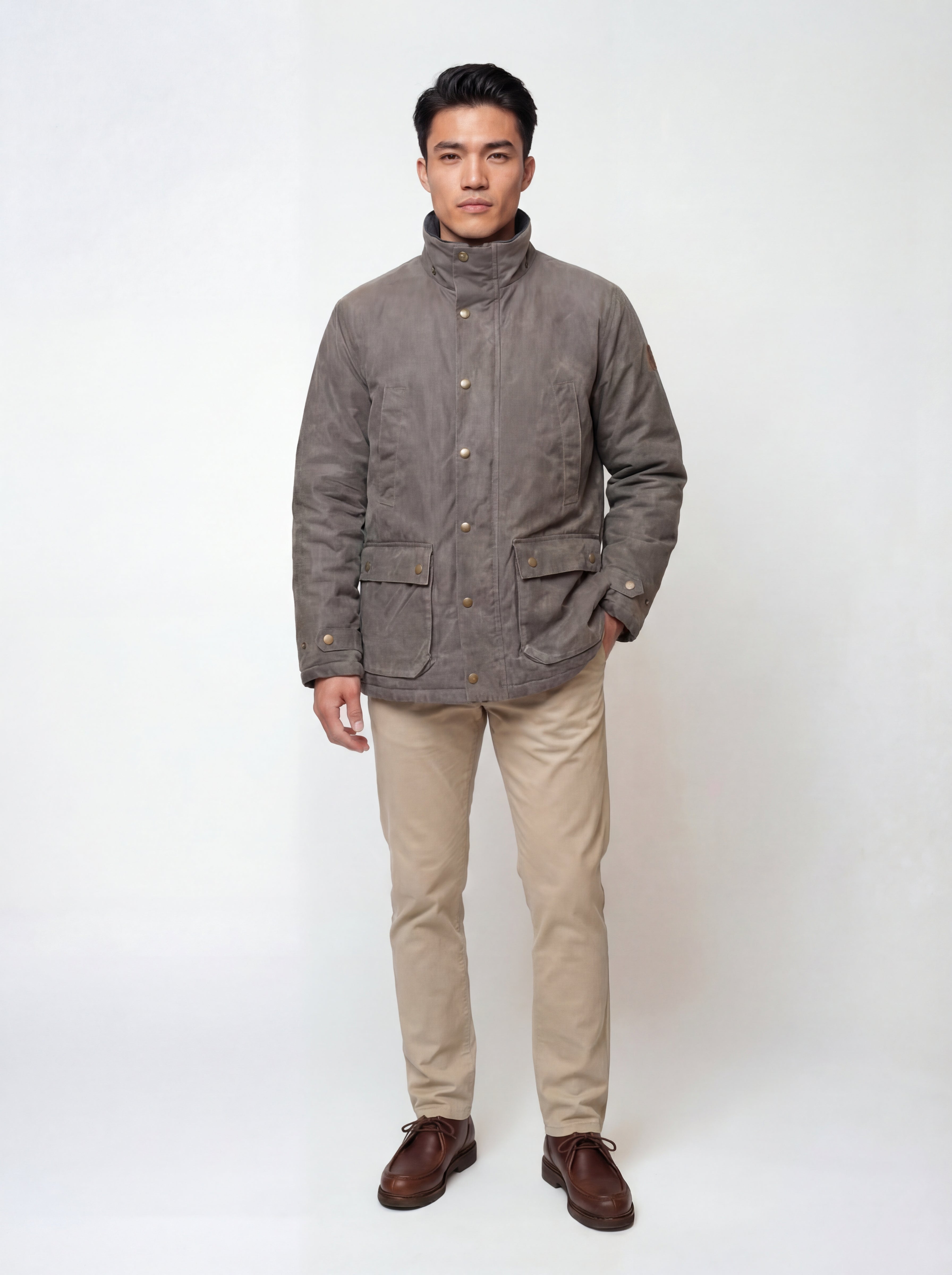 Copperas Wax Jacket (Slate) – Adirondack Field