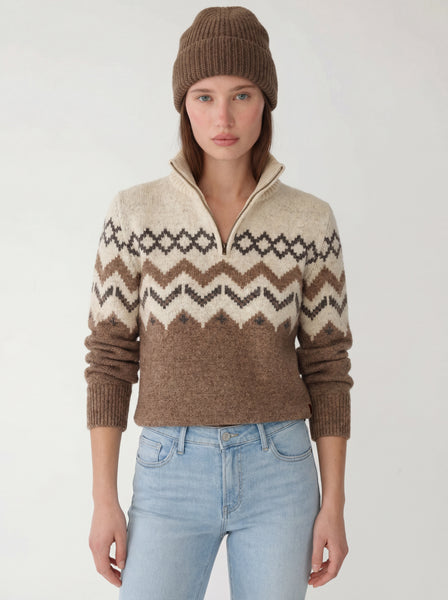 Skyward Alpaca/Wool Sweater (Ivory)