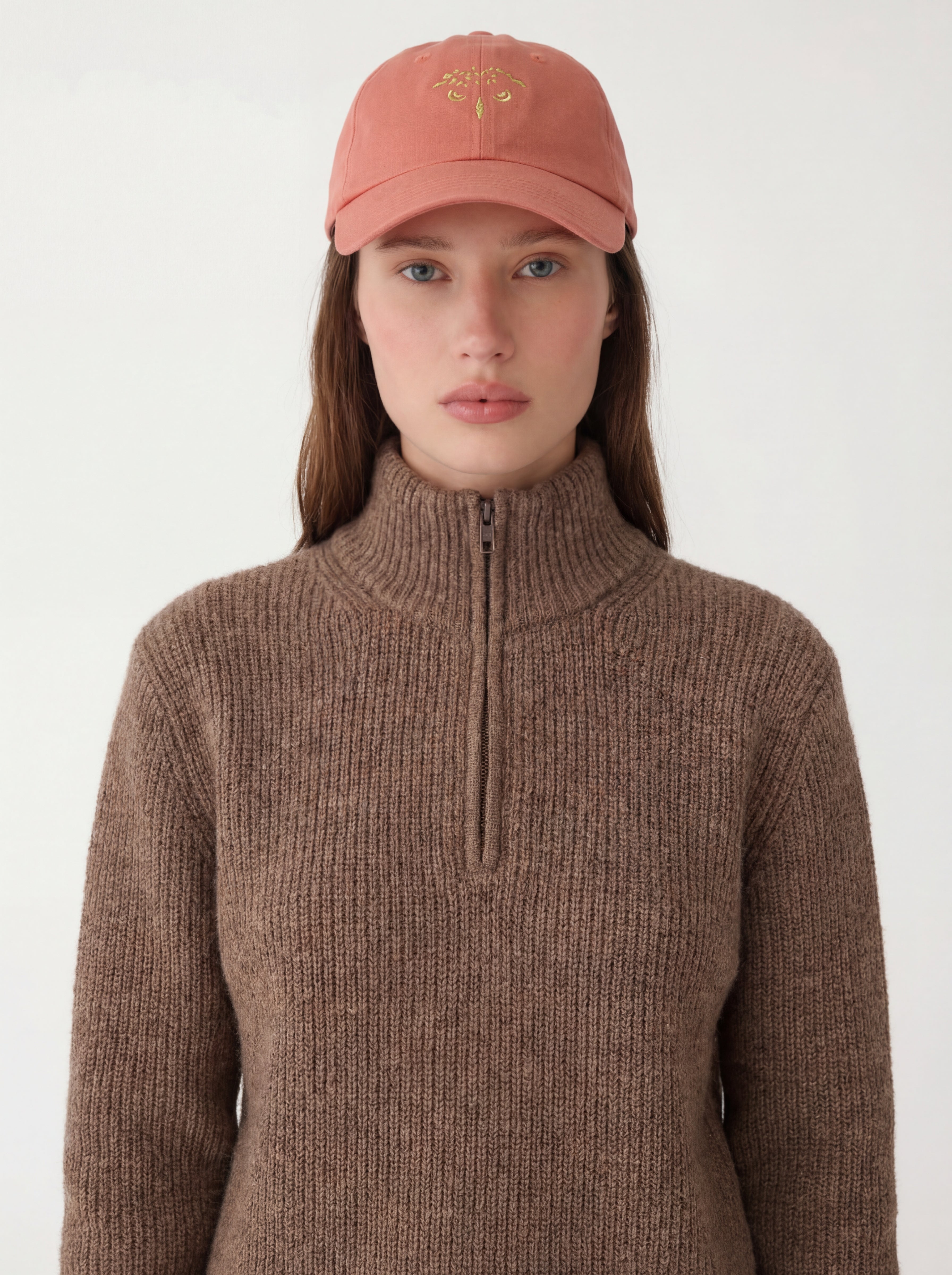 Wadhams Quarter Zip Sweater (Brown) – Adirondack Field