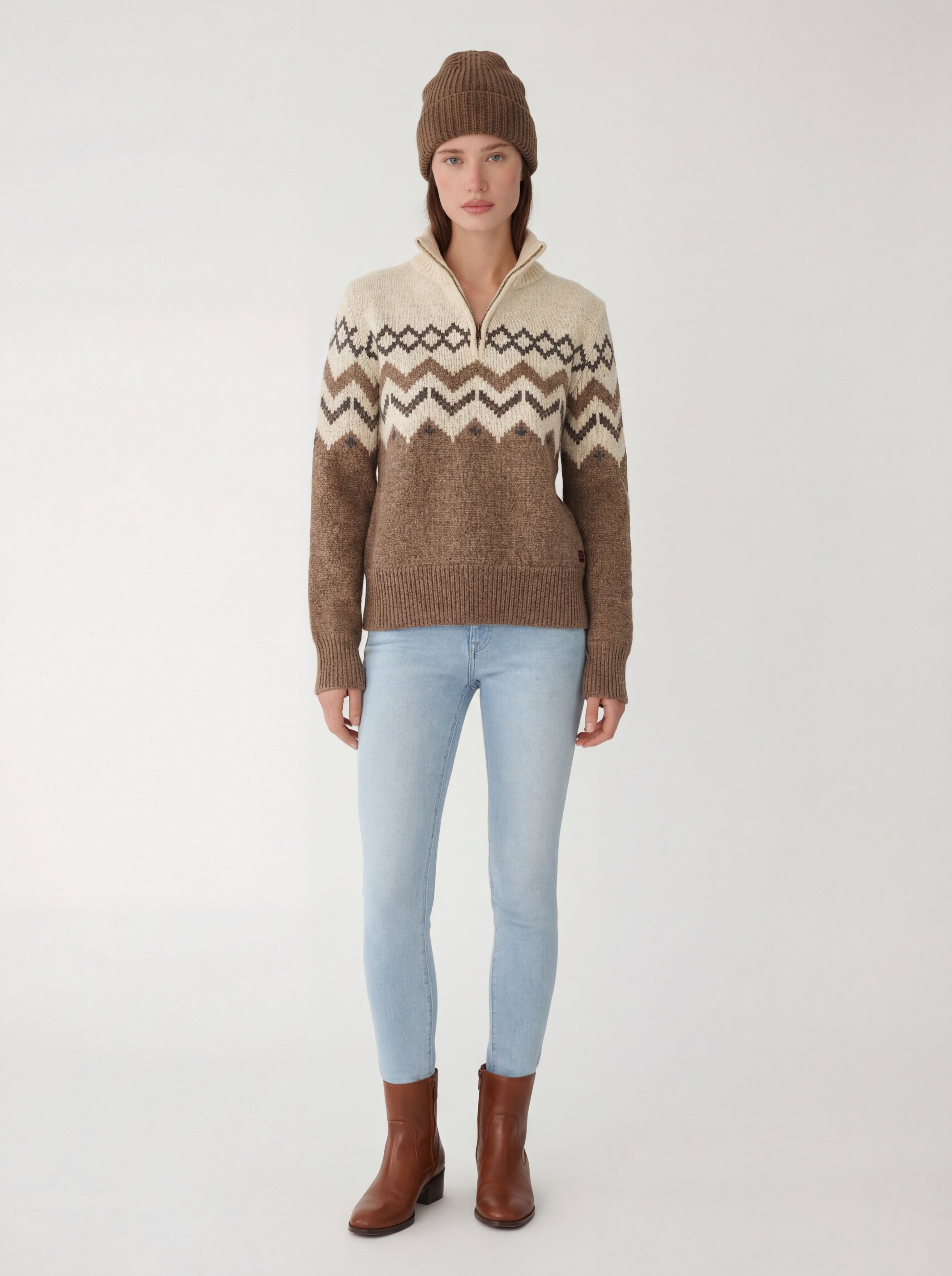Skyward Alpaca/Wool Sweater (Ivory) – Adirondack Field