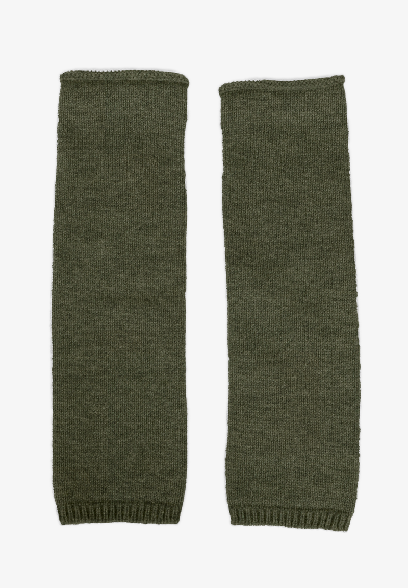 Boreal Cashmere Fingerless Mittens