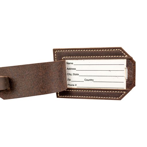 Luggage Tag (Parlor Brown)