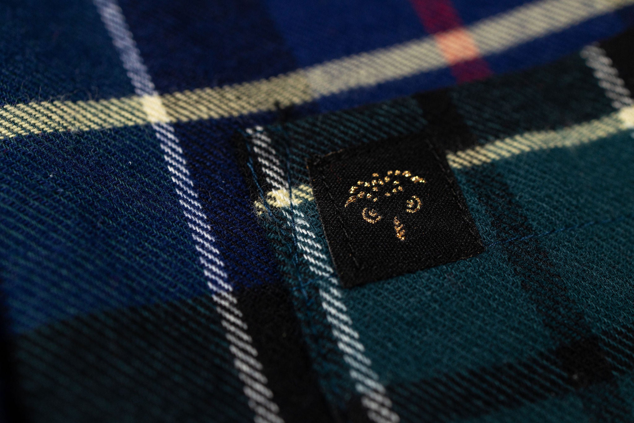 Grizzle Ocean Flannel Shirt